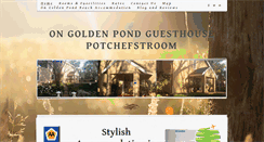Desktop Screenshot of ongoldenpondguesthouse.com